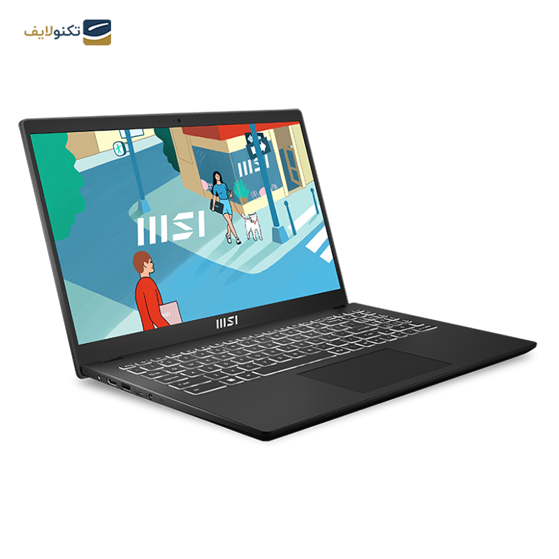 لپ تاپ ام اس آی 15.6 اینچی مدل Modern 15 i9 13900H 32GB 1TB SSD - MSI Modern 15 H B13M i9 13900H 32GB 1TB SSD Iris Xe