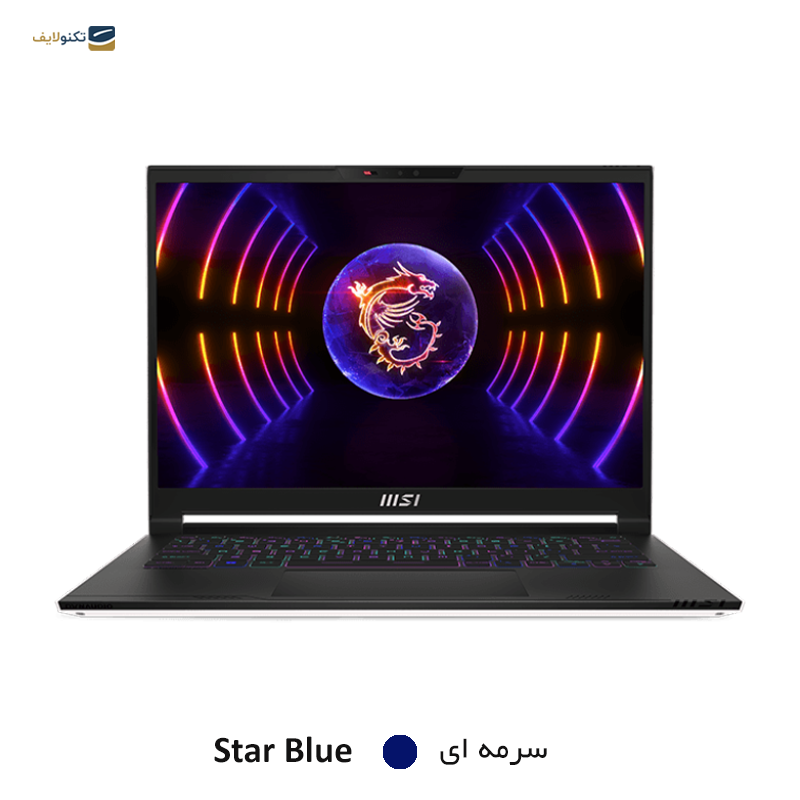 لپ تاپ ام اس آی 14 اینچی مدل Stealth 14 Studio A13VF i7 13700H 16GB 1TB RTX۴۰6۰ - MSI Stealth 14 Studio A13VF i7 13700H 16GB RAM 1TB SSD RTX۴۰60