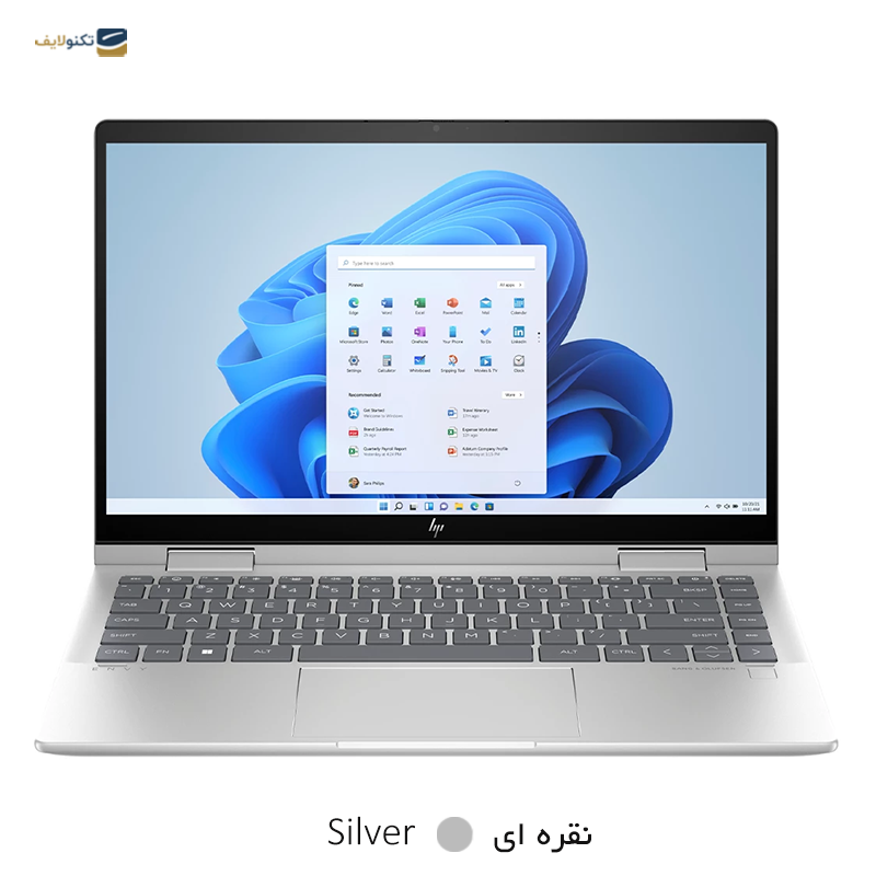 لپ تاپ اچ پی 14 اینچی مدل Envy x360 14-es0013dx i5 1335U 8GB 1TB - HP Envy x360 14-es0013dx i5 1335U 8GB RAM 1TB SSD Iris Xe