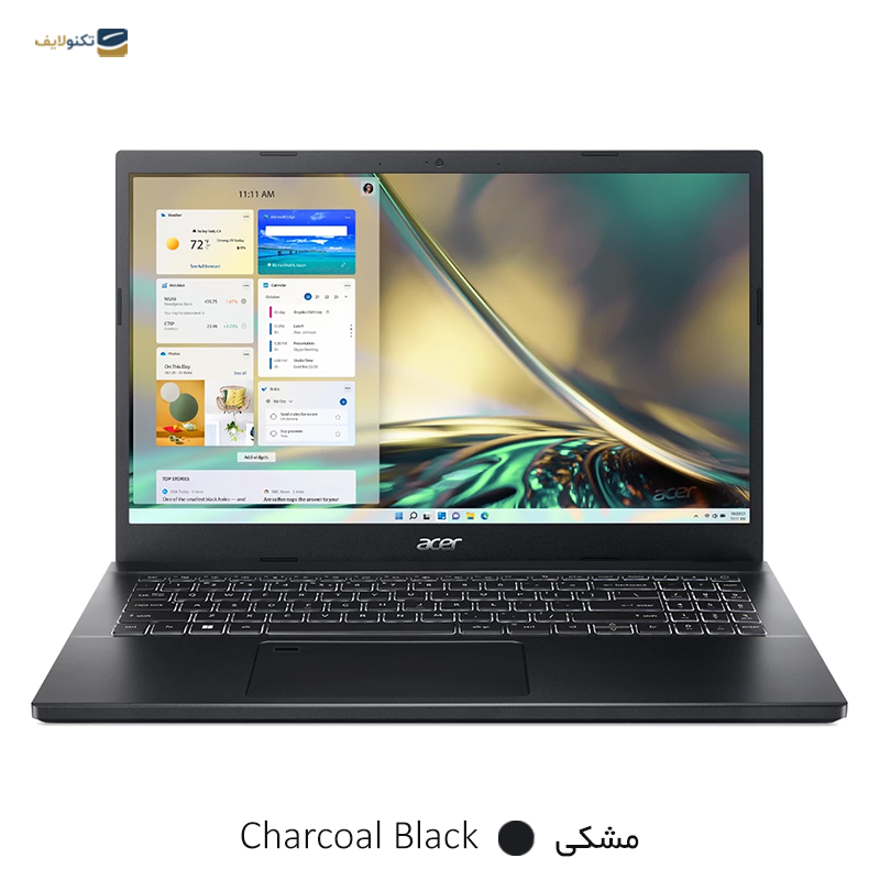 لپ تاپ ایسر 15.6 اینچی مدل Aspire 7 A715 i5 12450H 8GB 2TB RTX3050 - Acer Aspire 7 A715 i5 12450H 8GB RAM 2TB SSD RTX3050 4GB