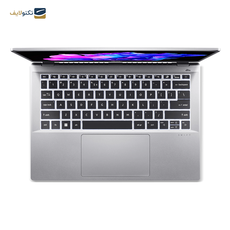 لپ تاپ ایسر 14 اینچی مدل Swift Go Ultra 5 125H 16GB 512GB - Acer Swift Go Ultra 5 125H 16GB RAM 512GB SSD Arc