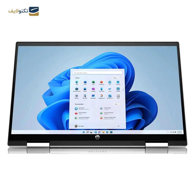 لپ تاپ اچ پی 14 اینچی مدل Pavilion x360 14t i5 1235U 16GB 1TB - HP Pavilion x360 14t DY2050wm i5 1235U 16GB RAM 1TB SSD
