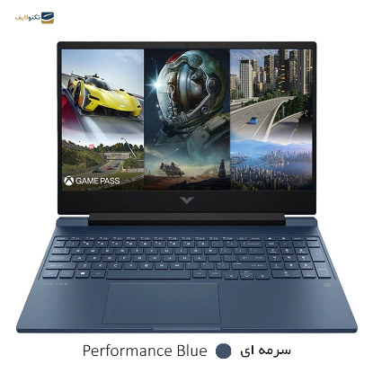 لپ تاپ اچ پی 16.1 اینچی مدل Victus 16 i7 13700H 32GB 1TB RTX4050 - HP Victus 16 R0050nia i7 13700H 32GB RAM 1TB SSD RTX4050