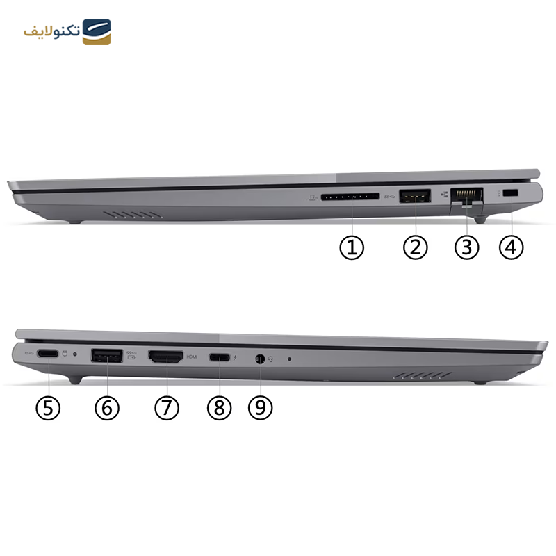 لپ تاپ لنوو 14 اینچی مدل Thinkbook 14 i7 13700H 16GB 512GB - Lenovo Thinkbook 14 G6 IRL i7 13700H 16GB RAM 512GB SSD Iris Xe