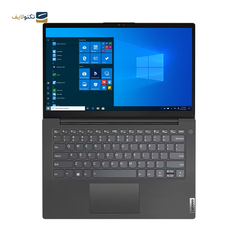 لپ تاپ لنوو 14 اینچی مدل V14 N4500 4GB 256GB - Lenovo V14 G2 IJL N4500 4GB RAM 256GB SSD UHD Graphics