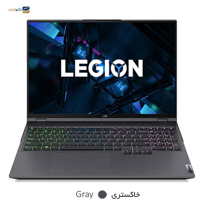 لپ تاپ لنوو 16 اینچی مدل Legion 5 Pro i7 ۱۱۸۰۰H 32GB 2TB RTX3050 - Lenovo Legion 5 Pro 16ITH6 i7 ۱۱۸۰۰H 32GB RAM 2TB SSD RTX3050 16 inch Laptop