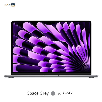 لپ تاپ اپل 15.3 اینچی مدل MacBook Air MRYN3 M3 2024 8GB 512GB LLA - MacBook Air MRYN3 M3 2024 8GB 512GB LLA