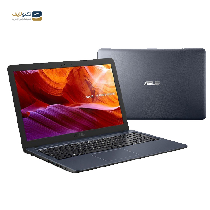 لپ تاپ 15.6 اینچی ایسوس مدل ASUS VivoBook X543MA-DM1098 - Asus Celeron N4020-4GB-1TB HDD-UHD Graphics 600-TFT 15.6 inch FHD Laptop