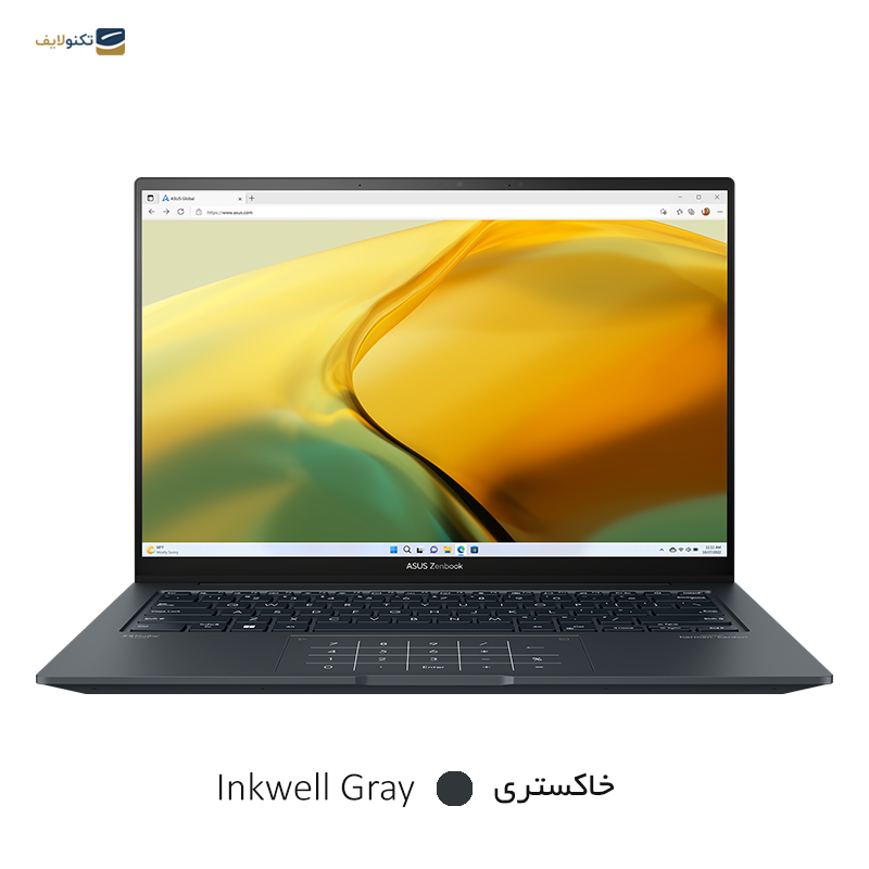 لپ تاپ ایسوس 14 اینچی مدل ZenBook 14X Q410VA i5 13500H 8GB 1TB - Asus ZenBook 14X Q410VA i5 13500H 8GB RAM 1TB SSD Iris Xe