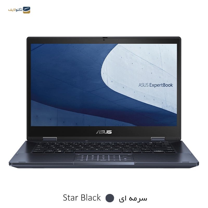 لپ‌ تاپ ایسوس 14 اینچی مدل ExpertBook B3 Flip B3402 i7 1255U 16GB 2TB - Asus ExpertBook B3 Flip B3402 i7 1255U 16GB RAM 2TB SSD Iris Xe