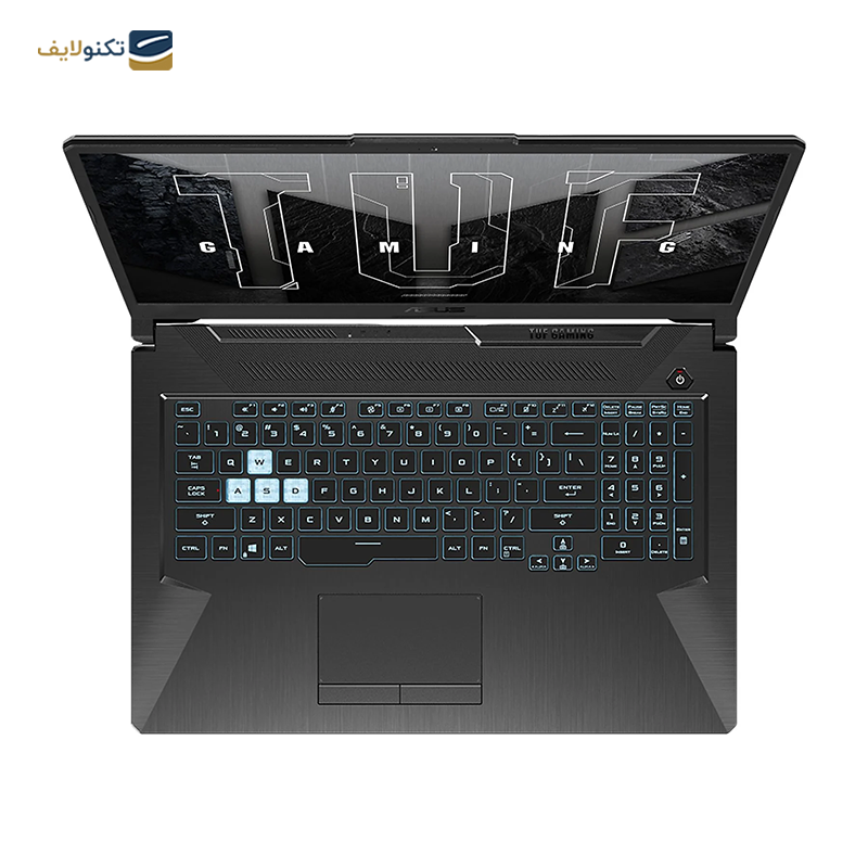 لپ تاپ ایسوس 17.3 اینچی مدل TUF Gaming A17 FA706NF R5 7535HS 16GB 2TB RTX2050 - TUF Gaming A17 FA706NF HX003 R5 7535HS 16GB RAM 2TB SSD RTX2050