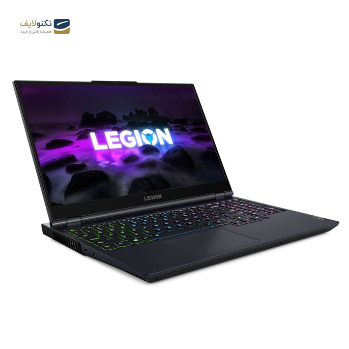 لپ‌ تاپ 15.6 اینچی لنوو مدل Legion 5 15ACH6 8GB - Lenovo Ryzen 7 5800H-8GB-512GB SSD-4GB GeForce RTX 3050 Ti-IPS 15.6 inch FHD Laptop