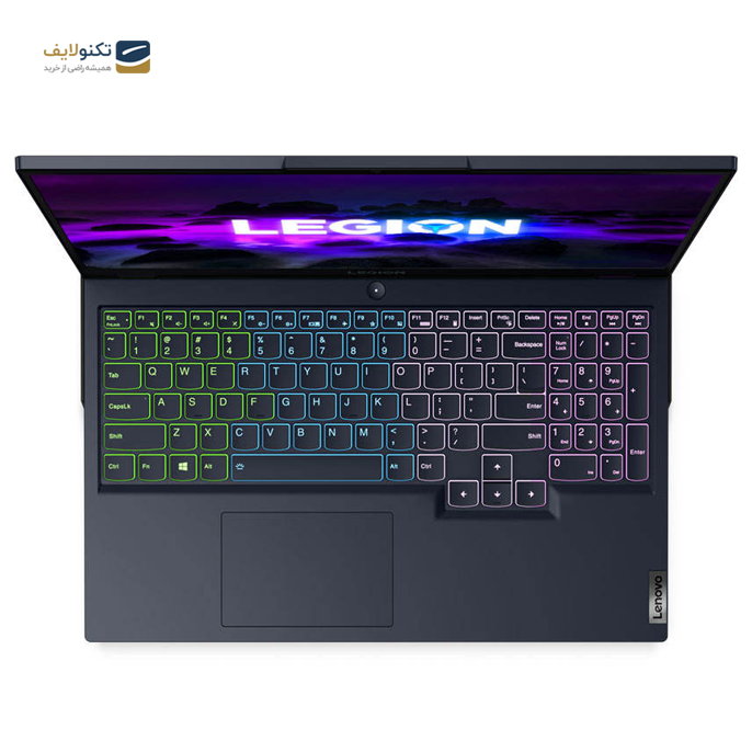 لپ‌ تاپ 15.6 اینچی لنوو مدل Legion 5 15ACH6 8GB - Lenovo Ryzen 7 5800H-8GB-512GB SSD-4GB GeForce RTX 3050 Ti-IPS 15.6 inch FHD Laptop