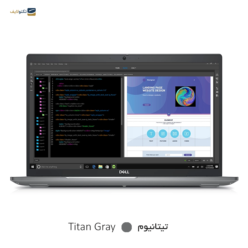 لپ تاپ دل 15.6 اینچی مدل Precision 3580 i7 1370P 32GB 1TB RTXA500 - Dell Precision 3580 i7 1370P 32GB RAM 1TB SSD RTXA500