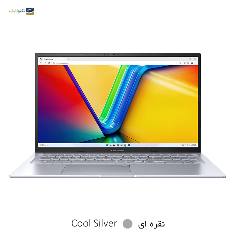 لپ تاپ ایسوس 17.3 اینچی مدل Vivobook 17X M3704YA R5 7530U 8GB 512GB - Asus Vivobook 17X M3704YA R5 7530U 8GB RAM 512GB SSD Radeon Graphics