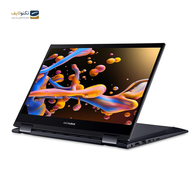 لپ‌ تاپ 14 اینچی ایسوس مدل VivoBook Flip 14 TM420UA-EC028  - Asus Ryzen 5 5500U-8GB-512GB SSD-AMD Radeon-IPS 14 inch FHD Laptop