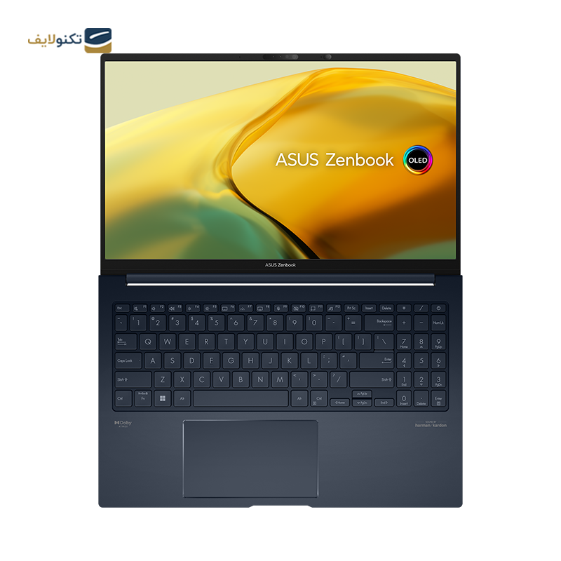 لپ تاپ ایسوس 15.6 اینچی مدل Zenbook 15 OLED UM3504 R7 7735U 16GB 2TB - Asus Zenbook 15 OLED UM3504 R7 16GB RAM 2TB SSD Radeon Graphics