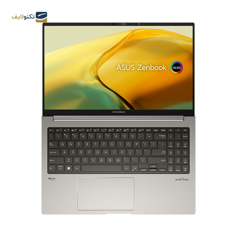 لپ تاپ ایسوس 15.6 اینچی مدل Zenbook 15 OLED UM3504 R7 7735U 16GB 2TB - Asus Zenbook 15 OLED UM3504 R7 16GB RAM 2TB SSD Radeon Graphics