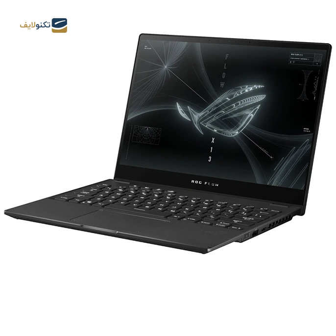 لپ تاپ ایسوس 13.4 اینچی مدل ROG FLOW X13 GV301RE-LI187  - Asus R7 6800HS-32GB-1TB SSD-4GB 3050Ti-WQUXGA Touch Laptop