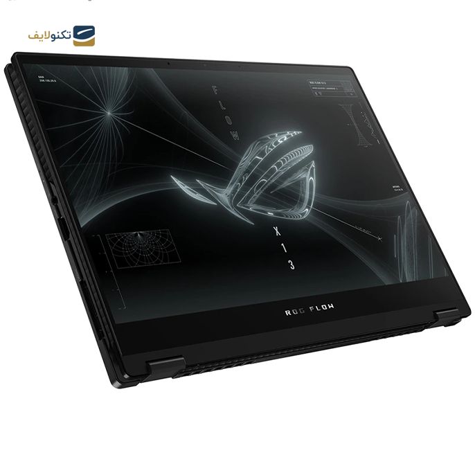 لپ تاپ ایسوس 15.6 اینچی مدل ROG FLOW X13 GV301RE-LJ186 - Asus ROG FLOW X13 GV301RE-LJ186 R7 6800HS 32GB 1TB SSD 4GB 3050Ti WUXGA Touch Laptop