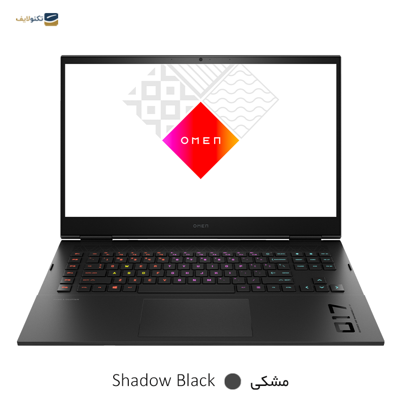 لپ تاپ اچ پی 17.3 اینچی مدل OMEN 17 i7 12700H 32GB 2TB RTX3080Ti - HP OMEN 17 CK1010CA i7 12700H 32GB RAM 2TB RTX3080Ti