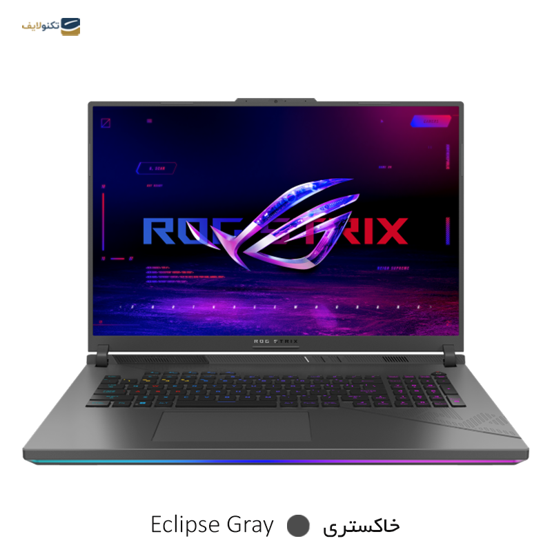 لپ تاپ ایسوس 18 اینچی مدل ROG Strix G18 G814JIR i9 14900HX 32GB 1TB RTX۴۰۷۰ - Asus ROG Strix G18 G814JIR i9 14900HX 32GB RAM 1TB SSD RTX۴۰۷۰