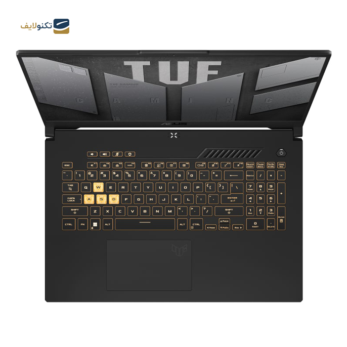 لپ تاپ ایسوس 17.3 اینچی مدل TUF Gaming FX707ZC i5 12500H 16GB 1TB RTX3050 - ASUS TUF Gaming FX707ZC i5 12500H 16GB RAM 1TB SSD GeForce RTX3050