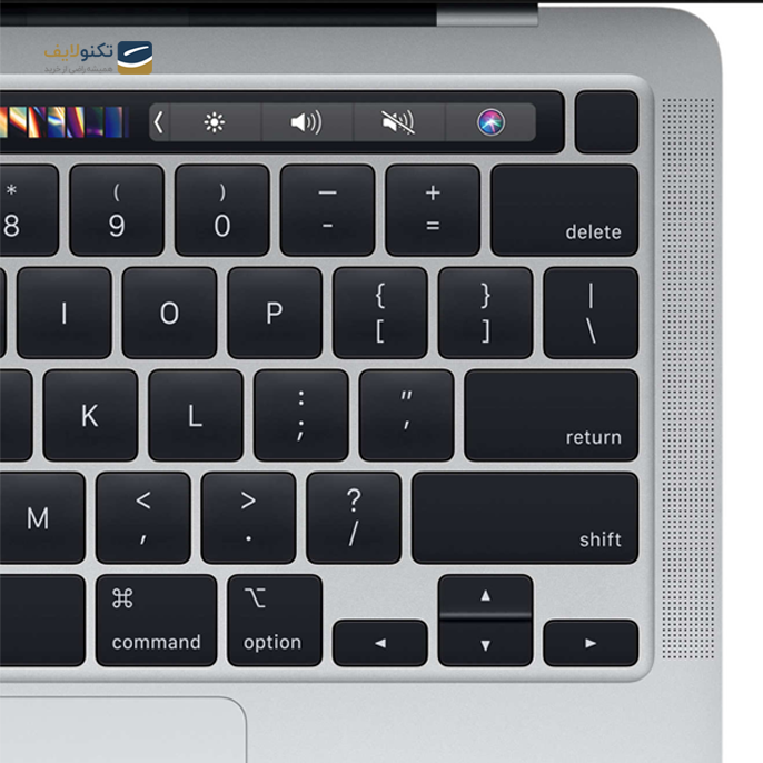 لپ تاپ 13 اینچی اپل مدل MacBook Pro MYDC2 2020 همراه با تاچ بار - Apple MacBook Pro 2020 13 inch with touch Bar & Touch ID MYDC2