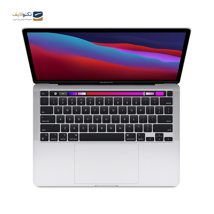 لپ تاپ 13 اینچی اپل مدل MacBook Pro MYDC2 2020 همراه با تاچ بار - Apple MacBook Pro 2020 13 inch with touch Bar & Touch ID MYDC2