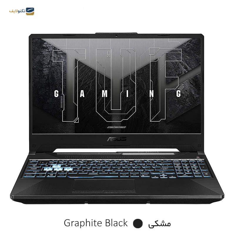 لپ تاپ ایسوس 15.6 اینچی مدل TUF Gaming A15 FA506NC R5 7535HS 16GB 512GB RTX3050 - ASUS TUF Gaming F15 FA506NC R5 7535HS 16GB RAM 512GB SSD RTX3050