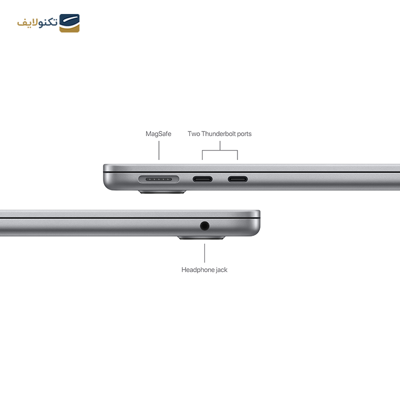 لپ تاپ اپل 13.6 اینچی مدل MacBook Air MRXP3 M3 2024 8GB 512GB LLA - MacBook Air MRXP3 M3 2024 8GB 512GB LLA