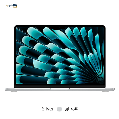 لپ تاپ اپل 13.6 اینچی مدل MacBook Air MRXQ3 M3 2024 8GB 256GB LLA - MacBook Air MRXQ3 M3 2024 8GB 256GB LLA
