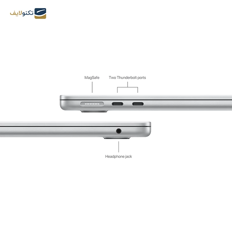 لپ تاپ اپل 13.6 اینچی مدل MacBook Air CTO M3 2024 16GB 256GB  - MacBook Air CTO M3 2024 16GB 256GB