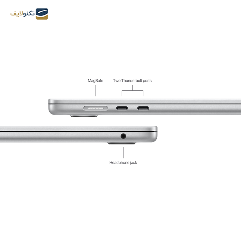 لپ تاپ اپل 15.3 اینچی مدل MacBook Air MRYP3 M3 2024 8GB 256GB - MacBook Air MRYP3 M3 2024 8GB 256GB