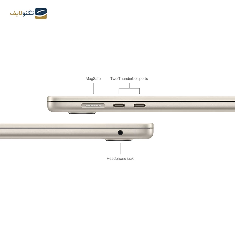 لپ تاپ اپل 15.3 اینچی مدل MacBook Air M3 8C-10C 2024 CTO 16GB 1TB - MacBook Air M3 8C-10C 2024 CTO 16GB RAM 1TB SSD