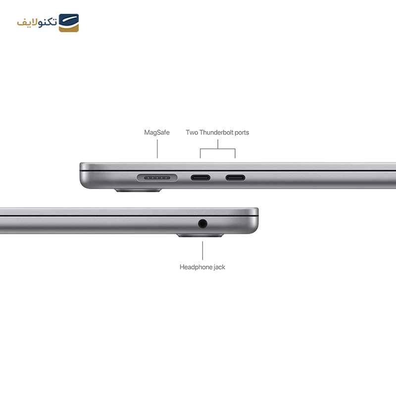 لپ تاپ اپل 15.3 اینچی مدل MacBook Air M3 8C-10C 2024 CTO 16GB 1TB - MacBook Air M3 8C-10C 2024 CTO 16GB RAM 1TB SSD