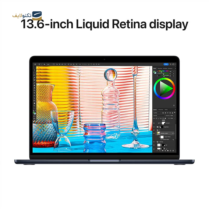 لپ تاپ اپل 13.6 اینچی مدل MacBook Air MLY43 M2 2022 8GB 512GB - MacBook Air 13 MLY43 M2 2022 8GB 512GB