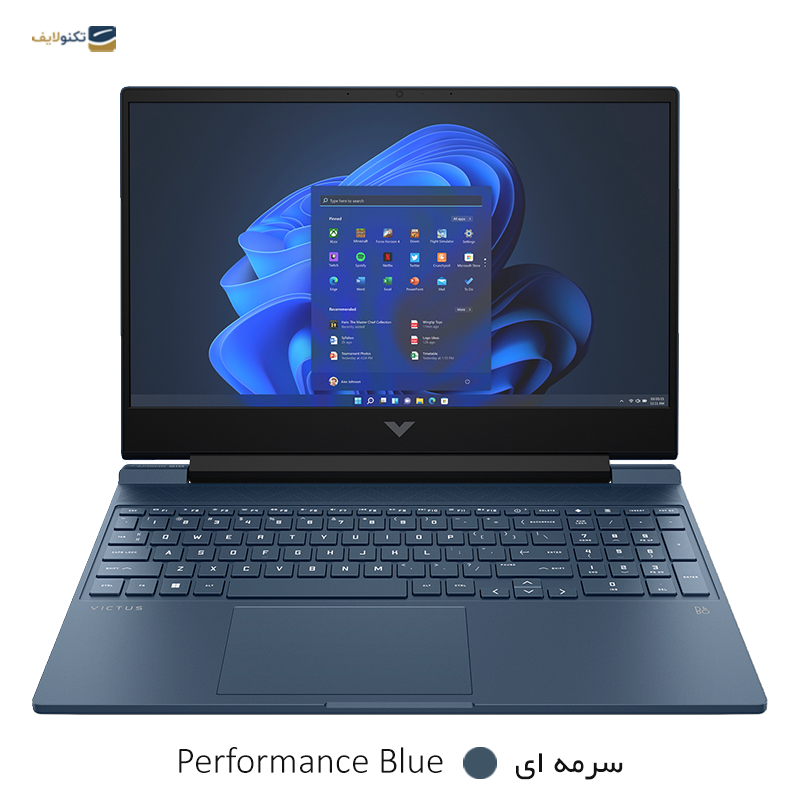 لپ تاپ اچ پی 15.6 اینچی مدل Victus 15 R5 7535HS 32GB 2TB RTX2050 - Victus 15 FB1013DX R5 7535HS 32GB RAM 2TB SSD RTX2050