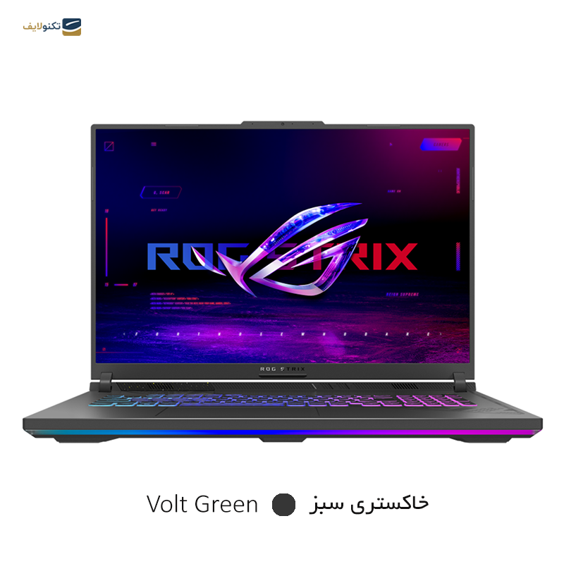 لپ تاپ ایسوس 18 اینچی مدل ROG Strix G18 G814JI i7 13650HX 32GB 2TB RTX4070 - Asus ROG Strix G18 G814JI i7 13650HX 32GB RAM 2TB SSD RTX4070