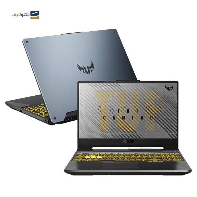 لپ تاپ 15.6 اینچی ایسوس مدل TUF Gaming F15 FX506LH-HN004W - ASUS i5 10300H-8GB-512GB SSD-4GB GEFORCE GTX1650 GDDR6-WV 15.6 inch FHD Laptop