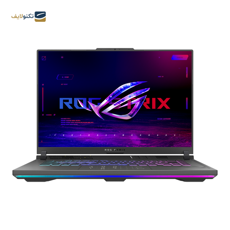 لپ‌ تاپ ایسوس 16 اینچی مدل ROG Strix G16 G614JIR i9 14900HX 16GB 2TB RTX4070 WUXGA - Asus ROG Strix G16 G614JIR i9 14900HX 16GB RAM 2TB SSD 8GB RTX4070 WUXGA