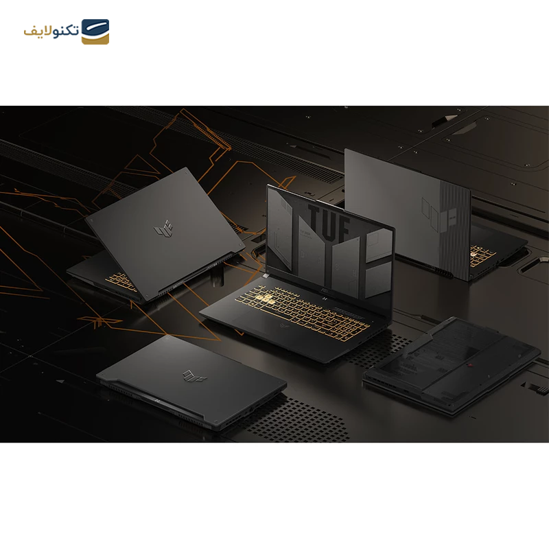 لپ تاپ ایسوس 15.6 اینچی مدل TUF Gaming F15 FX507VV i7 13620H 64GB 1TB RTX4060 - Asus TUF Gaming F15 FX507VV i7 13620H 64GB RAM 1TB SSD RTX4060