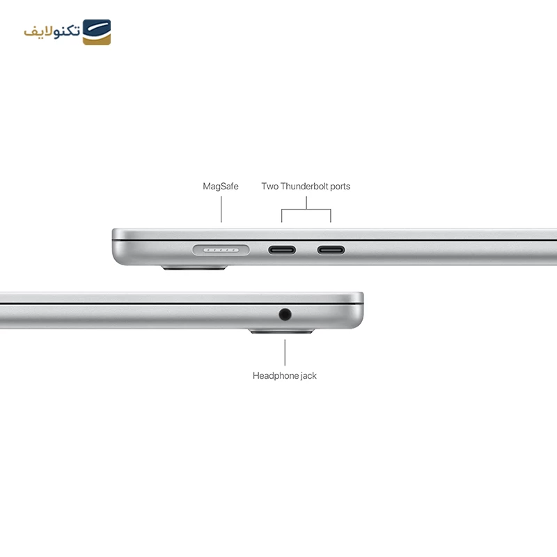 لپ تاپ اپل 15.3 اینچی مدل MacBook Air MRYQ3 M3 8C10C 2024 8GB 512GB LLA - MacBook Air MRYQ3 M3 2024 8C10C 8GB 512GB LLA