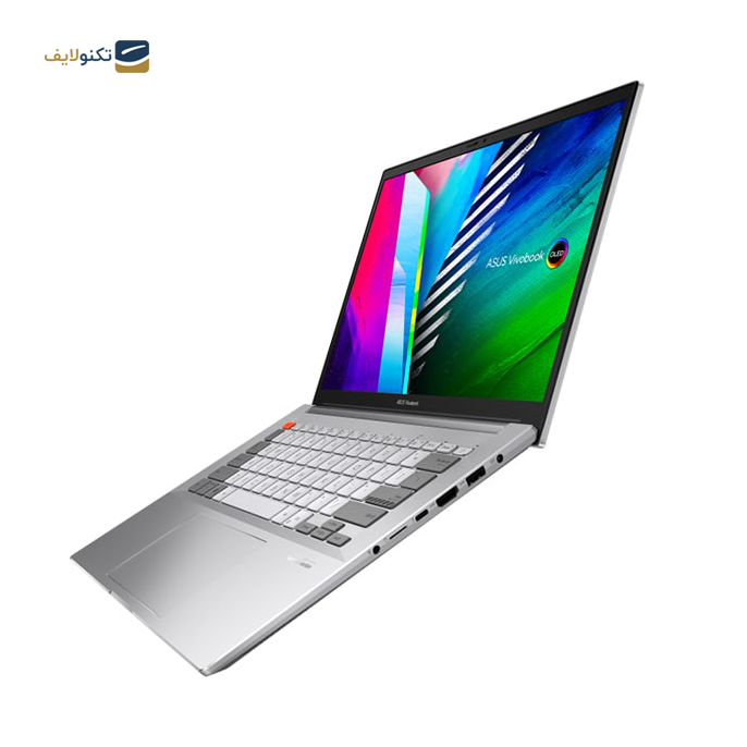 لپ تاپ 14 اینچی ایسوس مدل VivoBook Pro N7400PC-KM010 - ASUS i7 11370H-16GB-1TB SSD-4GB Geforce RTX 3050 GDDR6-OLED 14 inch FHD Laptop