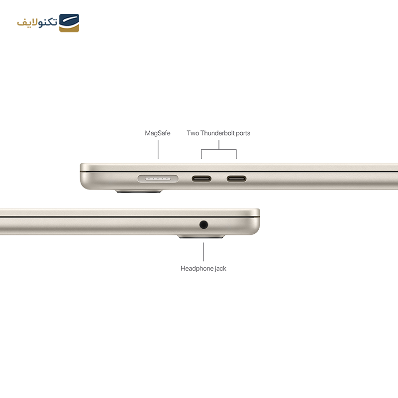 لپ تاپ اپل 15.3 اینچی مدل MacBook Air MRYT3 M3 2024 8GB 512GB - MacBook Air MRYT3 M3 2024 8GB 512GB