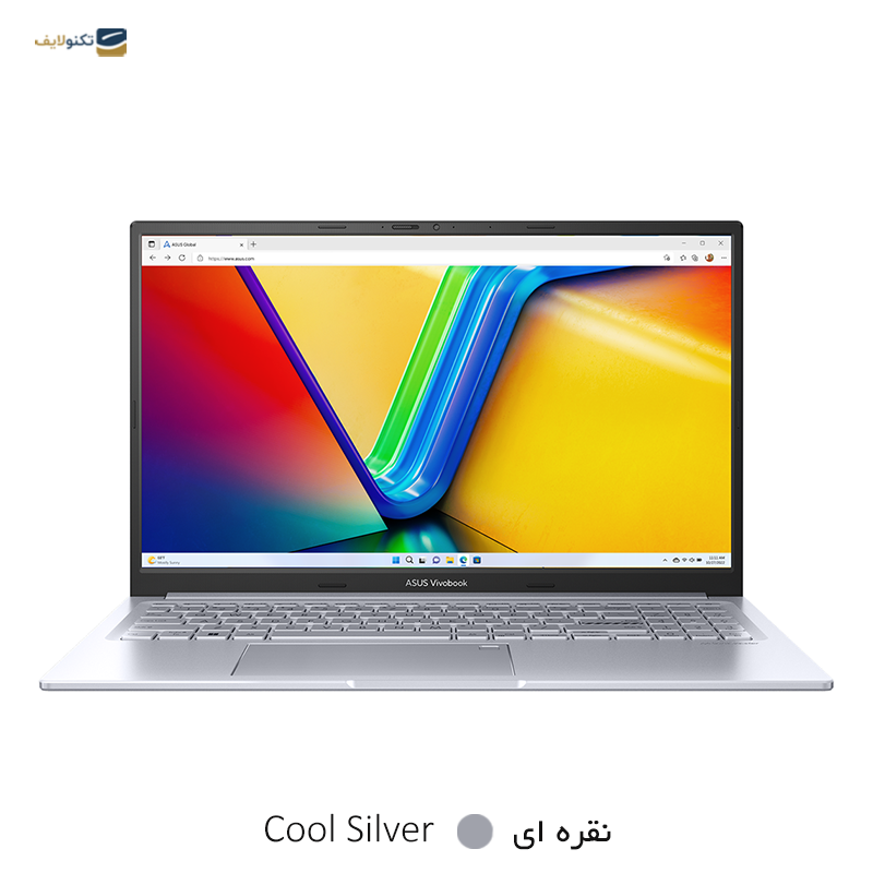 لپ تاپ ایسوس 15.6 اینچی مدل Vivobook 15X K3504VA i5 1355U 12GB 256GB - ASUS VivoBook 15X K3504VA i5 1355U 12GB RAM 256GB SSD Iris Xe