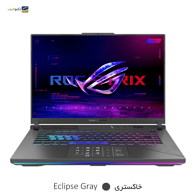 لپ‌ تاپ ایسوس 16 اینچی مدل ROG Strix G16 G614JVR i9 14900HX 16GB 2TB RTX4060 WUXGA - Asus ROG Strix G16 G614JVR i9 14900HX 16GB RAM 2TB SSD RTX4060 WUXGA