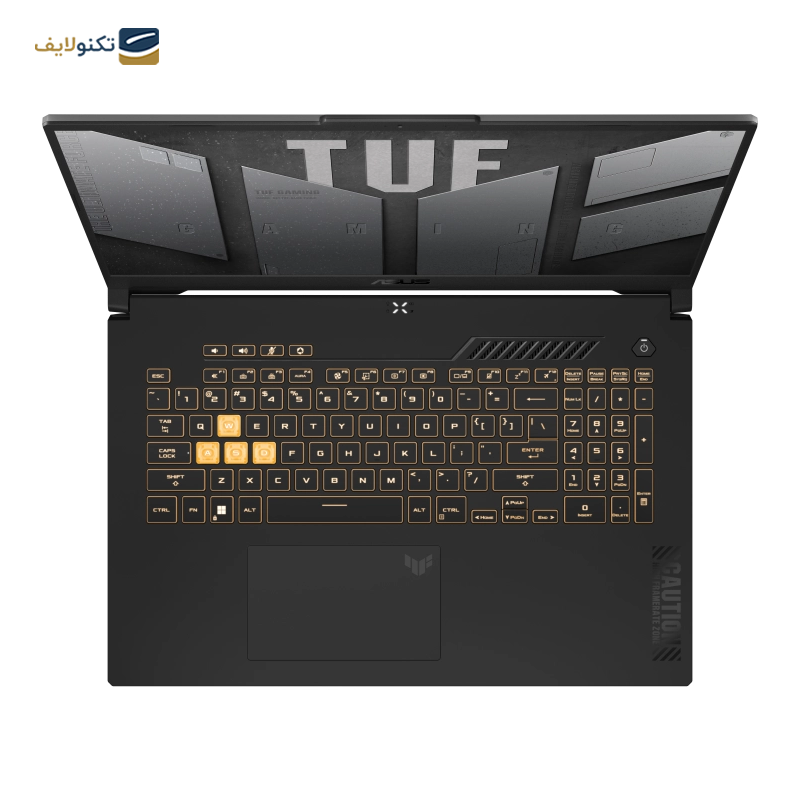 لپ‌ تاپ ایسوس 15.6 اینچی مدل TUF Gaming F15 FX507VI i7 13620H 32GB 2TB RTX4070 - Asus TUF Gaming F15 FX507VI i7 13620H 32GB RAM 2TB SSD 8GB RTX4070