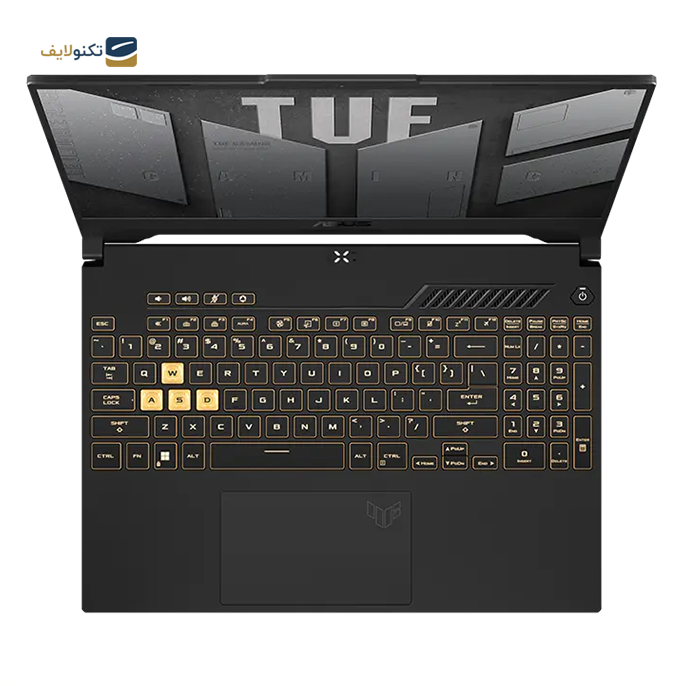 لپ تاپ 15.6 اینچی ایسوس مدل TUF Gaming F15 FX507ZE-HN096 i7 16G 512G  - ASUS FX507ZE i7 12700H 16GB 512GB SSD 4GB RTX 3050 Ti - 15.6 Full HD