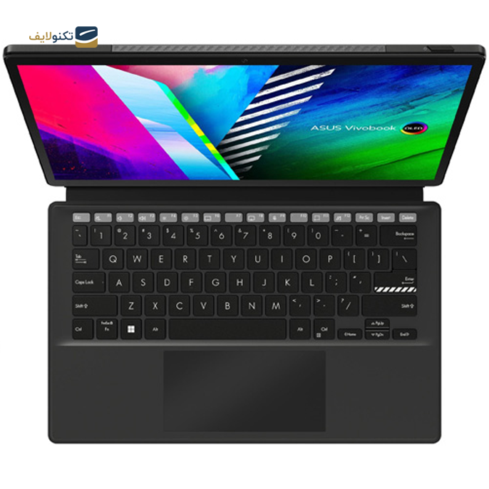  لپ تاپ 13.3 اینچی ایسوس مدل VivoBook Slate T3300KA-LQ029W - Asus Pentium N6000-8GB-256GB SSD-Iris Xe-OLED 13.3 FHD Laptop